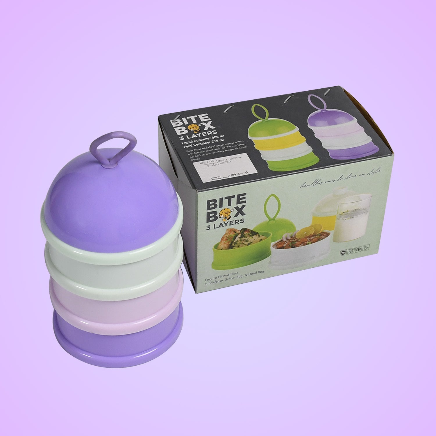 3-layer baby food storage box 3-layer baby food storage box